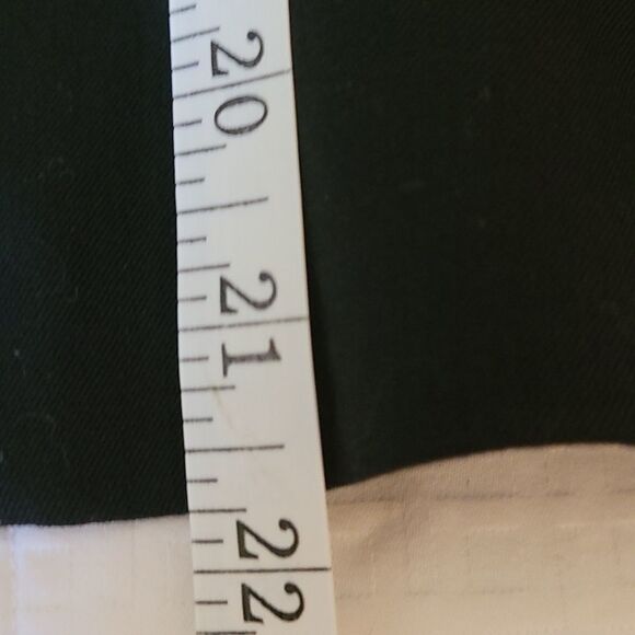 Apt 9 Black Retro Minimalist career Jacket - Picture 8 of 10